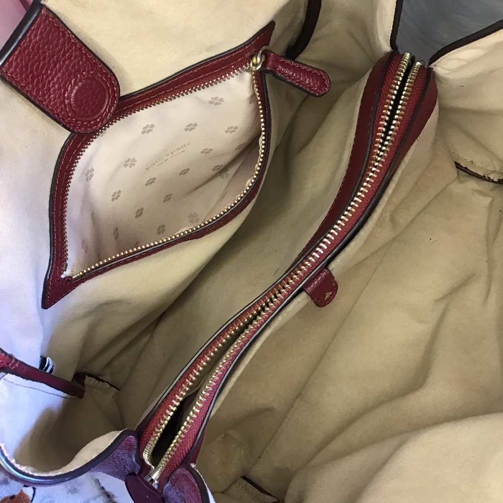 Kate spade Knott Lrg pebble leather shoulder bag - Picture 13 of 16